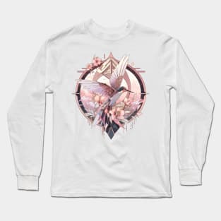 Hummingbird Blossom Long Sleeve T-Shirt